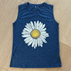 Retro DAISY graphic T-shirt tank size Medium